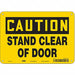 Safety Sign 7 in x 10 in Aluminum
