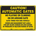 Safety Sign 7 in x 10 in Aluminum