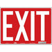 Safety Sign 10 in x 14 in Vinyl PK6