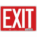 Safety Sign 7 in x 10 in Aluminum