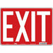 Safety Sign 10 in x 14 in Aluminum