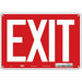 Safety Sign 7 in x 10 in Polyethylene