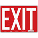 Safety Sign 10 in x 14 in Polyethylene
