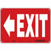 Safety Sign 7 in x 10 in Aluminum