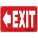 Safety Sign 7 in x 10 in Polyethylene