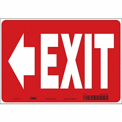 Safety Sign 7 in x 10 in Vinyl