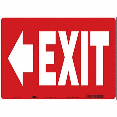 Safety Sign 10 in x 14 in Vinyl