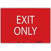 K1742 Safety Sign 14 in x 20 in Aluminum