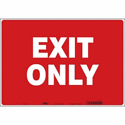 K1742 Safety Sign 14 in x 20 in Vinyl