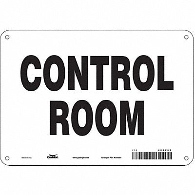 Safety Sign 7 in x 10 in Polyethylene