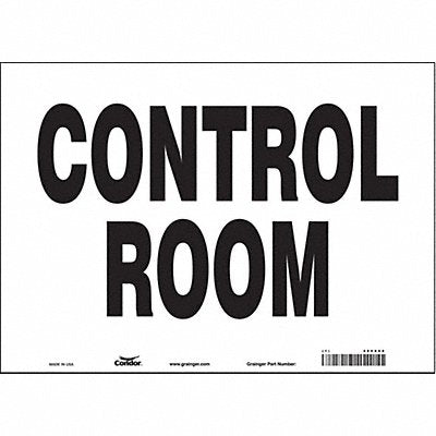 Safety Sign 10 in x 14 in Vinyl