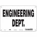 Safety Sign 7 in x 10 in Aluminum
