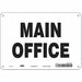 Safety Sign 7 in x 10 in Polyethylene