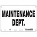 K1752 Safety Sign 7 in x 10 in Aluminum