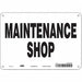 Safety Sign 7 in x 10 in Aluminum