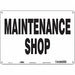 Safety Sign 10 in x 14 in Polyethylene