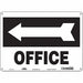 Safety Sign 10 in x 14 in Aluminum