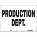 Safety Sign 10 in x 14 in Vinyl