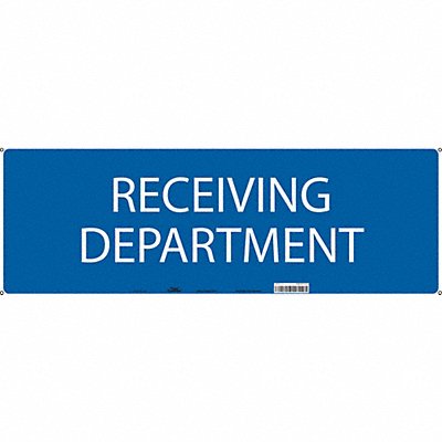 Safety Sign 10 in x 28 in Polyethylene