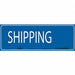 Safety Sign 7 in x 20 in Aluminum