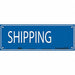 Safety Sign 7 in x 20 in Polyethylene