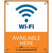 Safety Sign 6 1/4 in x 5 1/4 in Aluminum