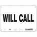 K1874 Safety Sign 7 in x 10 in Aluminum