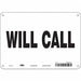 K1874 Safety Sign 7 in x 10 in Polyethylene