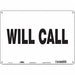 K1874 Safety Sign 10 in x 14 in Polyethylene
