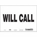 K1874 Safety Sign 7 in x 10 in Vinyl