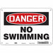 Safety Sign 7 in x 10 in Aluminum