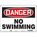 Safety Sign 10 inx14 in Aluminum