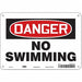 Safety Sign 7 in x 10 in Polyethylene