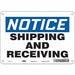 Safety Sign 7 in x 10 in Aluminum