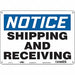 Safety Sign 10 inx14 in Polyethylene