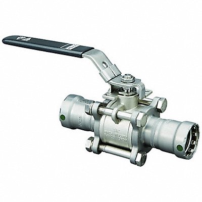 Ball Valve 3.06 in L 2-Way Body Style