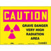 Safety Sign 9 in x 12 in Polyethylene