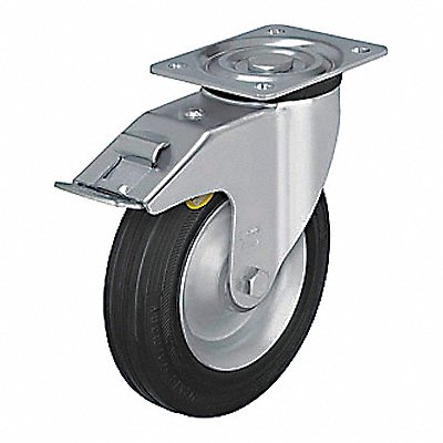 Plate Caster w/ Flat-Free Swivel 495 lb.