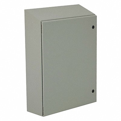 Sloped Top Enclosure 30.00 H Gray