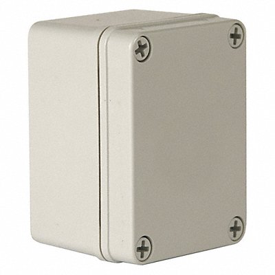 Pushbutton Enclosure 5.12 H Gray