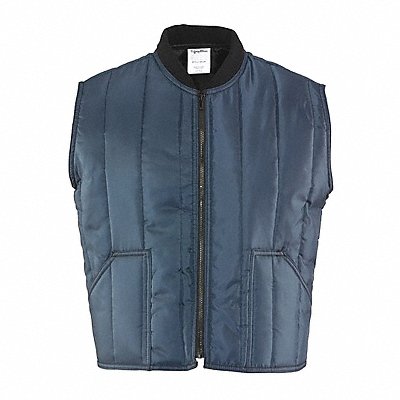 Insulated Vest XL Navy Polyester Unisex