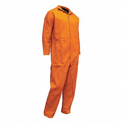 Flame-Res. Coverall Hem Cuff Orange M