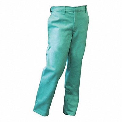 Pants Waist 50 Inseam 32 Green Zipper