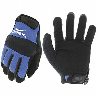 Mechanics Gloves Blue 8 PR