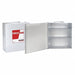 Empty First Aid Cabinet Wall Mount White