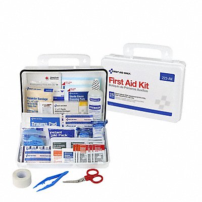 First Aid Kit General Purpose Plastic