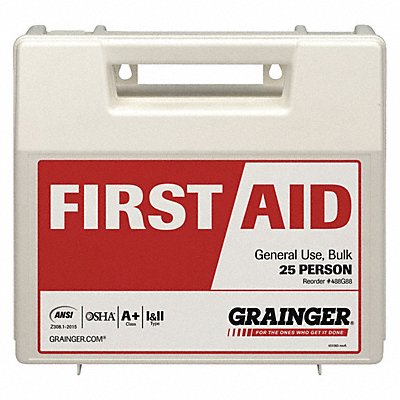 First Aid Kit General Purpose Plastic