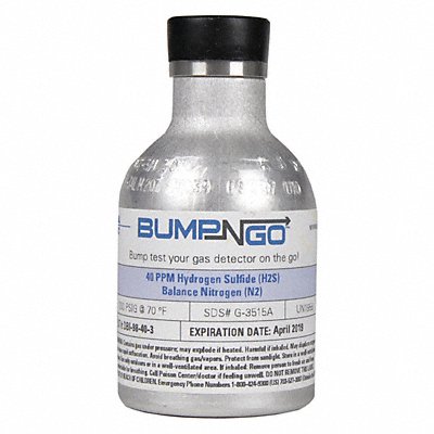 Calibration Gas Bump Cylinder