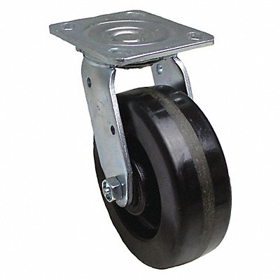 NSF-Listed Plate Caster Swivel 1250 lb.