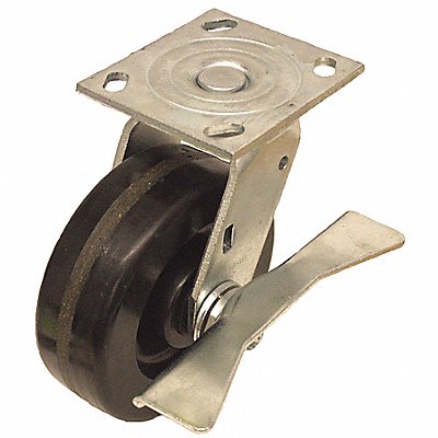 NSF-Listed Plate Caster Swivel 1000 lb.